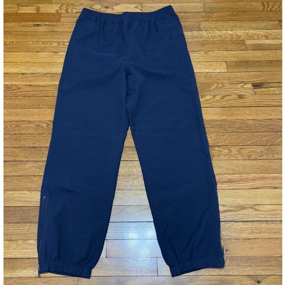 Cutter & Buck Mens Windbreaker Golf Pants Size Large Navy Blue Elastic Waist - Picture 1 of 4
